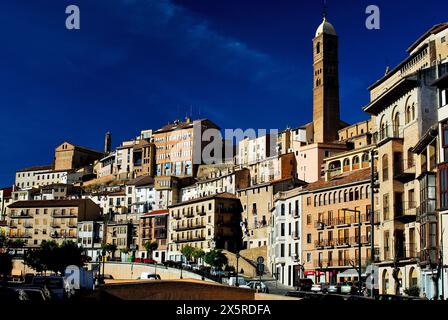 View of Tarazona town, Zaragoza, Aragon, Spain Stock Photo