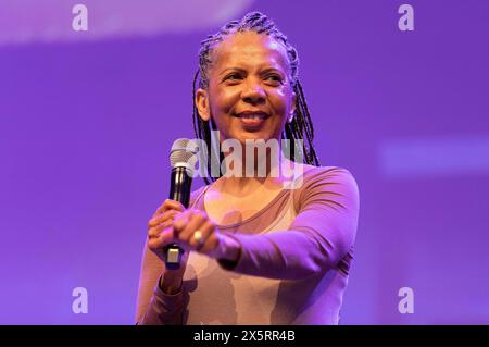 Penny Johnson Jerald auf der FedCon 32 im Maritim Hotel. Bonn, 10.05.2024 *** Penny Johnson Jerald at FedCon 32 at the Maritim Hotel Bonn, 10 05 2024 Foto:xI.xEdingerx/xFuturexImagex fedcon 4615 Stock Photo