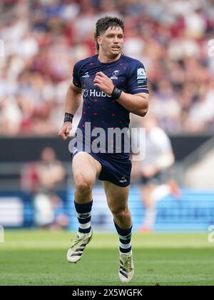 Bristol Bears' Benhard Janse van Rensburg during the Gallagher Premiership match at Ashton Gate, Bristol. Picture date: Saturday May 11, 2024. Stock Photo