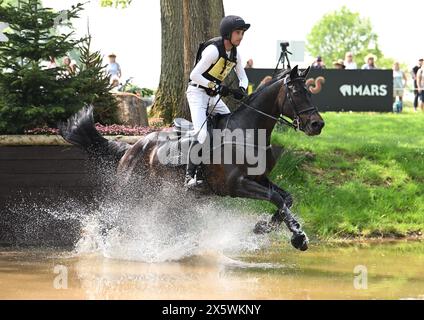 Badminton Estate, Gloucestershire, UK. 11th May, 2024. 2024 MARS Badminton Horse Trials Day 4; Felix Vogg (SUI) riding CARTANIA During the Cross Country on Day 4 Credit: Action Plus Sports/Alamy Live News Stock Photo