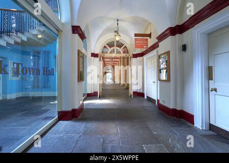 Indoor shopping mall in Newark on Trent, Nottinghamshire, UK Stock Photo