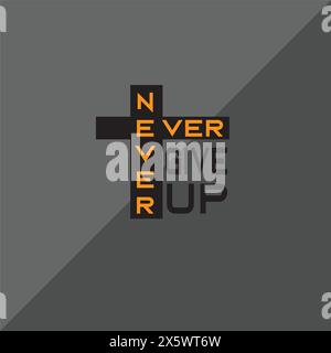 Creative branding monogram logo clean template & Text effect Stock Vector