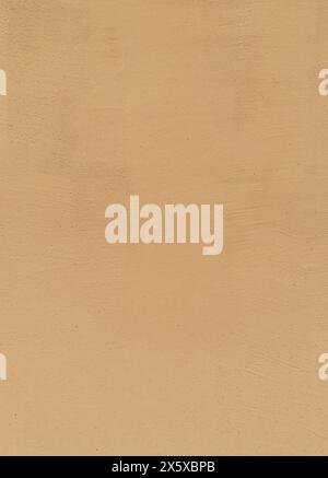 Beige or light-brown wall, texture, background. The building wall, painted with water-based paint. Pale (flat) surface in creme color. Soft color Stock Photo