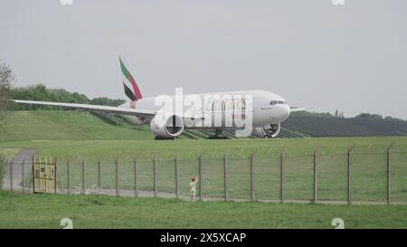 Emirates ShyCargo Boeing 777 Stock Photo