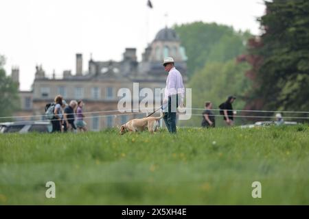 Gloucestershire, UK. 11th May, 2024. of   with   during the cross-country at Badminton Horse Trials on May 11, 2024, Badminton Estate, United Kingdom (Photo by Maxime David - MXIMD Pictures) Credit: MXIMD Pictures/Alamy Live News Stock Photo