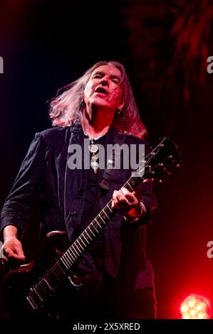London, United Kingdom. 11th May 2024. New Model Army play a Saturday night gig at Camden's iconic Roundhouse. .Cristina Massei/Alamy live news Stock Photo