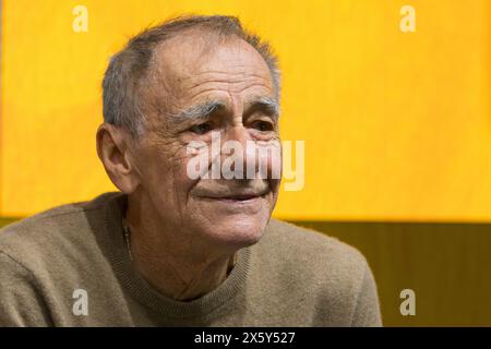 Torino, Italy. 9th May 2024. Italian songwriter Roberto Vecchioni is guest of 2024 Turin Book Fair Stock Photo