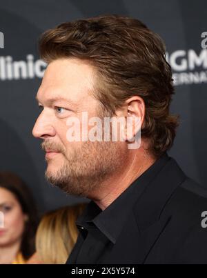 Las Vegas, USA. 10th May, 2024. Blake Shelton arriving at the Keep Memory Alive's 27th Annual Power of Love Gala held at the MGM Grand Garden Arena on May 10, 2024 in Las Vegas, Nevada © JPA/AFF-USA.com Credit: AFF/Alamy Live News Stock Photo