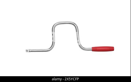 socket wrench extension bar isolated Stock Photo