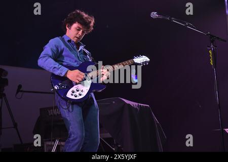 LONDON, ENGLAND - MAY 11: Scott Concepcion of ‘The Lathums’ performing at O2 Arena, Greenwich on May 11, 2024 in London, England.CAP/MAR ©MAR/Capital Pictures Stock Photo