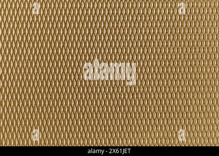 Abstract geometric background made of shiny grains in golden color Stock Photo