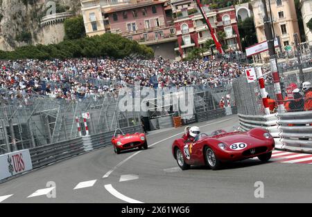 Monaco, France. 12th May, 2024. © PHOTOPQR/NICE MATIN/Jean François Ottonello ; Monaco ; 12/05/2024 ; 14e Grand Prix Historique de Monaco - course - serie C - 80 MASERATI 250S Historic Grand Prix in Monaco on May 12, 2024. *** Local Caption *** Credit: MAXPPP/Alamy Live News Stock Photo