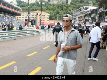 Monaco, France. 12th May, 2024. © PHOTOPQR/NICE MATIN/Jean François Ottonello ; Monaco ; 12/05/2024 ; 14e Grand Prix Historique de Monaco - stands - Lando Norris, pilote F1 Historic Grand Prix in Monaco on May 12, 2024. *** Local Caption *** Credit: MAXPPP/Alamy Live News Stock Photo