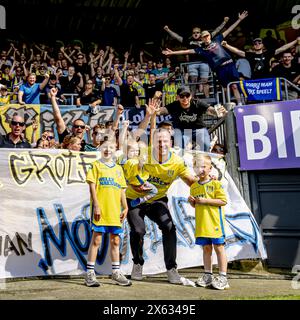 WAALWIJK, Netherlands. 12th May, 2024. SPO, Mandemakers Stadium, Dutch eredivisie, season 2023/2024, during the match RKC - PEC, Credit: Pro Shots/Alamy Live News Stock Photo