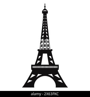 Elf tower vector icon on white background Stock Vector
