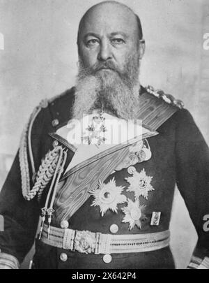 Photograph shows Admiral Alfred von Tirpitz (1849-1930), Secretary of State of the German Imperial Naval Office from 1897-1916 Stock Photo