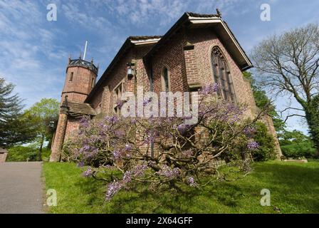 St Catherine's church at Birtles, Cheshire. Stock Photo