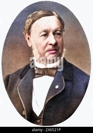 Schwann, Theodor, 7.12.1810 - 14.1.1882, German physiologist, portrait, supplement, ADDITIONAL-RIGHTS-CLEARANCE-INFO-NOT-AVAILABLE Stock Photo