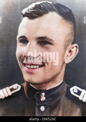 Gagarin, Yuri, 9.3.1934 - 27.3.1968, Soviet spaceman (cosmonaut), portrait, 1950s, ADDITIONAL-RIGHTS-CLEARANCE-INFO-NOT-AVAILABLE Stock Photo