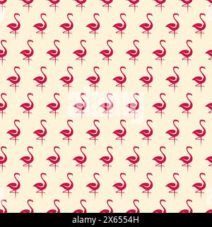 Swan Pattern Simple Design. wan vector background Stock Vector