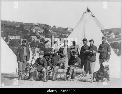 Group, 22d New York State Militia near Harpers Ferry, Va., 1861 i.e ...