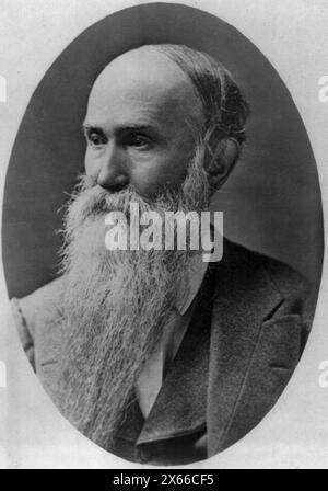 Jubal Anderson Early, 1816-1893, bust, facing left, in civilian clothes, Civil War Photographs 1861-1865 Stock Photo