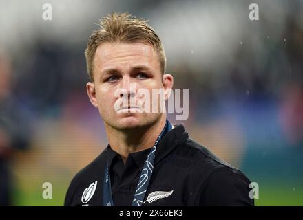 File photo dated 28-10-2023 of New Zealand's Sam Cane. New Zealand captain Sam Cane will retire from international rugby at the end of 2024 after accepting a three-year contract with Japanese club Suntory Sungoliath. Issue date: Monday May 13, 2024. Stock Photo