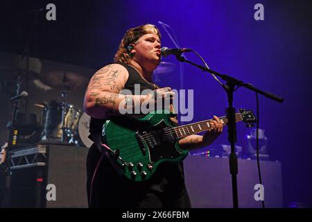 LONDON, ENGLAND - MAY 12: Hannah Pidduck of ‘ARXX’ performing at Eventim Apollo on May 12, 2024 in London, England.CAP/MAR ©MAR/Capital Pictures Stock Photo