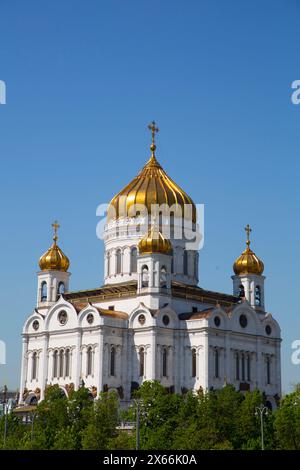 Cathedral of Christ the Saviour, Moscow, Russia Stock Photo