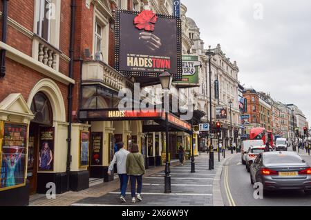London, UK. 13th May 2024. Theatres on Shaftesbury Avenue in West End, daytime view. Credit: Vuk Valcic/Alamy Stock Photo