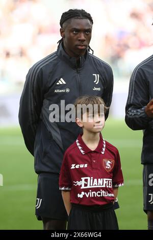 Moise Kean of Juventus FC during the match between Juventus FC and US Salernitana on May 12, 2024 at Allianz Stadium in Turin, Italy. Stock Photo