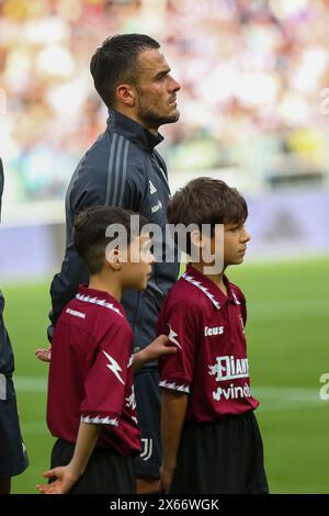 Filip Kostic of Juventus FC during the match between Juventus FC and US Salernitana on May 12, 2024 at Allianz Stadium in Turin, Italy. Stock Photo