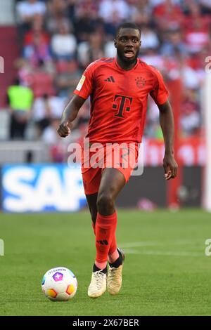 Munich, Germany. 13th May, 2024. MUNICH, GERMANY - MAY 12: Dayot Upamecano of Bayern Muenchen during the Bundesliga match between FC Bayern Muenchen and VfL Wolfsburg at Allianz Arena on May 12, 2024 in Munich, Germany.240512 SEPA 24 060 - 20240513 PD5659 Credit: APA-PictureDesk/Alamy Live News Stock Photo