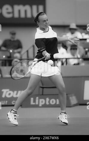 Martina Hingis at the 1999 Lipton Tennis Championships Stock Photo - Alamy