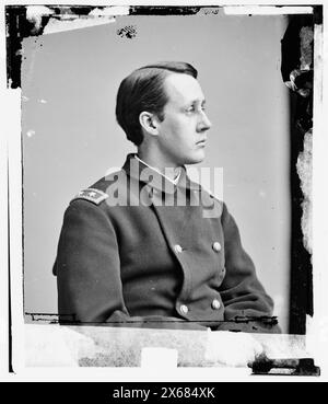 Maj. Gen. Francis Channing Barlow, Civil War Photographs 1861-1865 Stock Photo