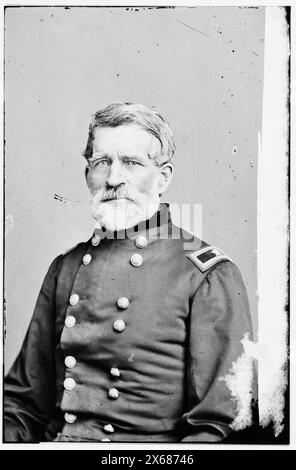 Gen. Lysander Cutler, Civil War Photographs 1861-1865 Stock Photo