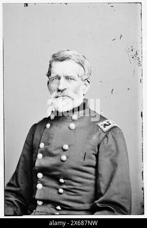 Gen. Lysander Cutler, Civil War Photographs 1861-1865 Stock Photo