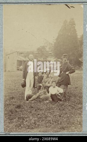 2d Rhode Island Infantry, Civil War Photographs 1861-1865 Stock Photo