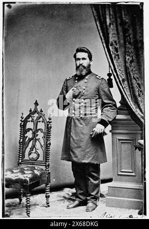 Gen. James G. Blunt USA, Civil War Photographs 1861-1865 Stock Photo