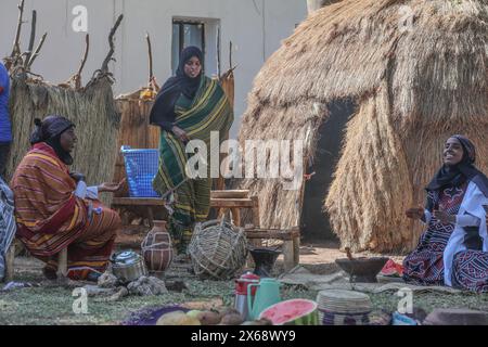 Mogadishu, Somalia. 11th May, 2024. People wearing traditional garments