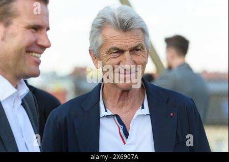 Munich, Germany. 13th May, 2024. Munich, Germany, May 13th 2024: Klaus Augenthaler during UEFA EURO 24 Trophy Tour at Bellevue di Monaco, Munich, Germany. (Sven Beyrich/SPP) Credit: SPP Sport Press Photo. /Alamy Live News Stock Photo