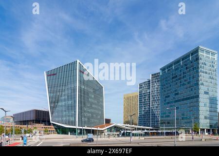 Luxembourg City (Luxemburg, Letzebuerg), Infinity shopping mall in Kirchberg in Luxembourg Stock Photo