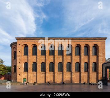 Trier, Aula Palatina (Basilica of Constantine, Konstantinbasilika), Mosel region, Rhineland-Palatinate, Germany Stock Photo