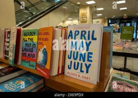 Barnes & Noble Booksellers on Fifth Avenue in New York City has a wide selection of books, magazines, music and games.  USA  2024 Stock Photo