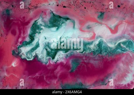 Black marble with turquoise spots Stock Photo - Alamy