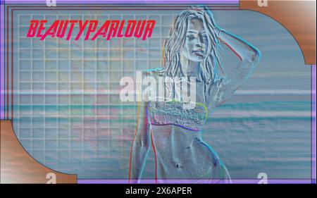 3d effect Stock Vector