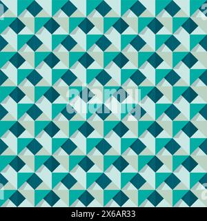 Simple geometric seamless pattern Stock Vector