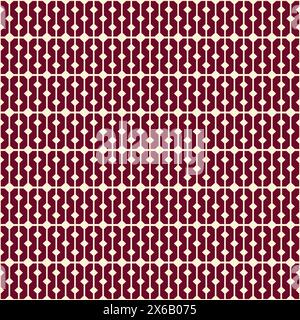 Seamless vector geometric strip pattern background, abstract pattern Stock Vector
