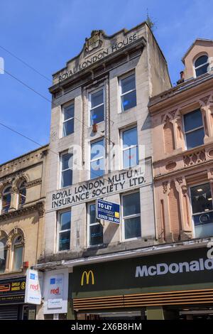 Royal London House, St Mary Street, Cardiff wales Stock Photo