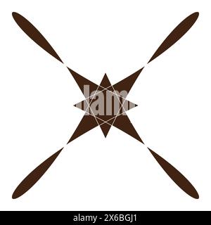 Line art vector isolated in white background Stock Vector